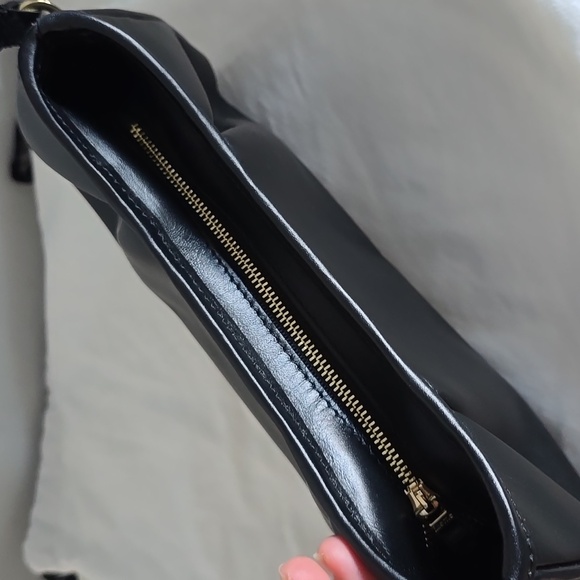 Elleme Small Dimple Leather Bag In Black - Picture 11 of 16